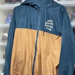 Anti social social club wind breaker